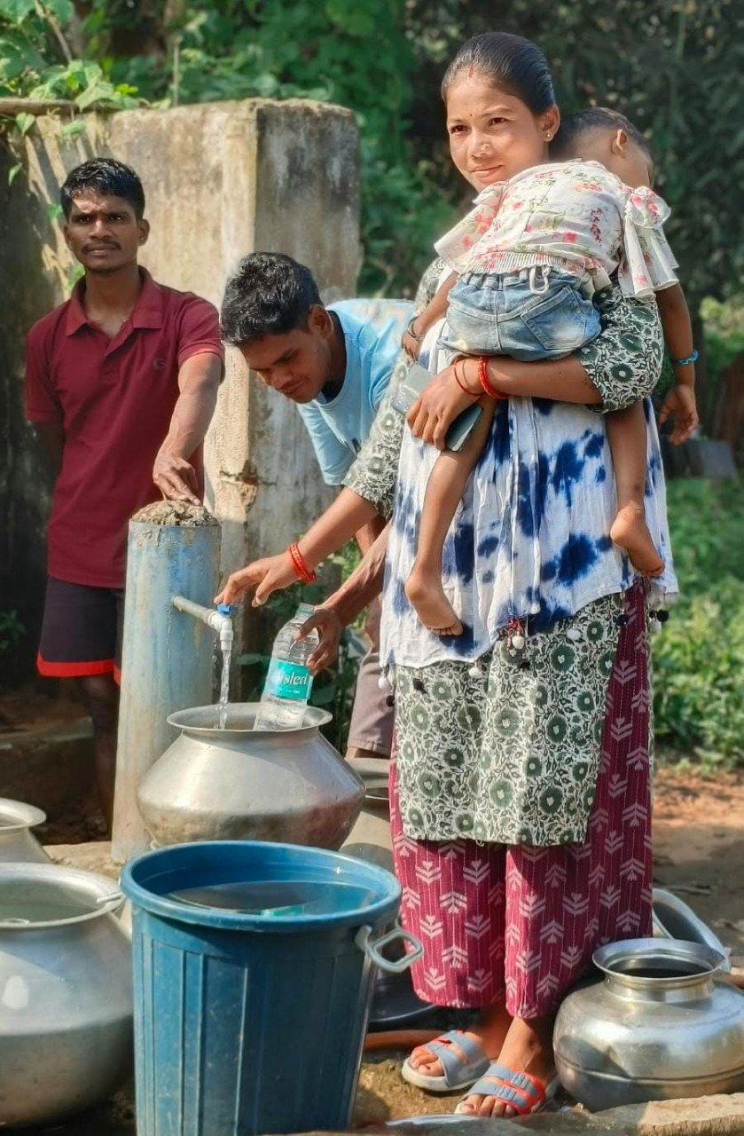 ​रायपुर : अबूझमाड़ के मुहाने पर जलापूर्ति की नई मिसाल